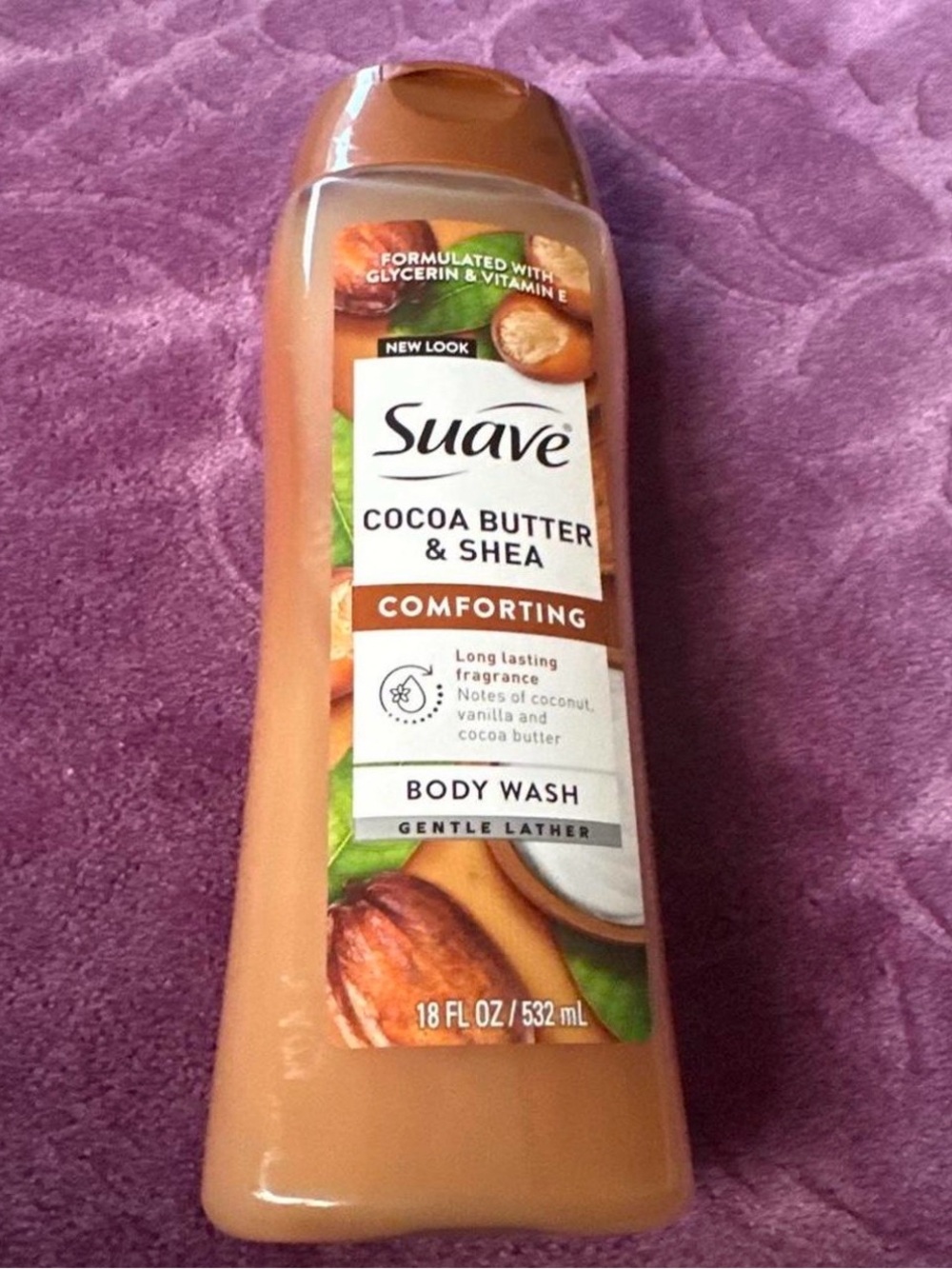 Suave Cocoa Butter & Shea Comforting Body Wash - Brown